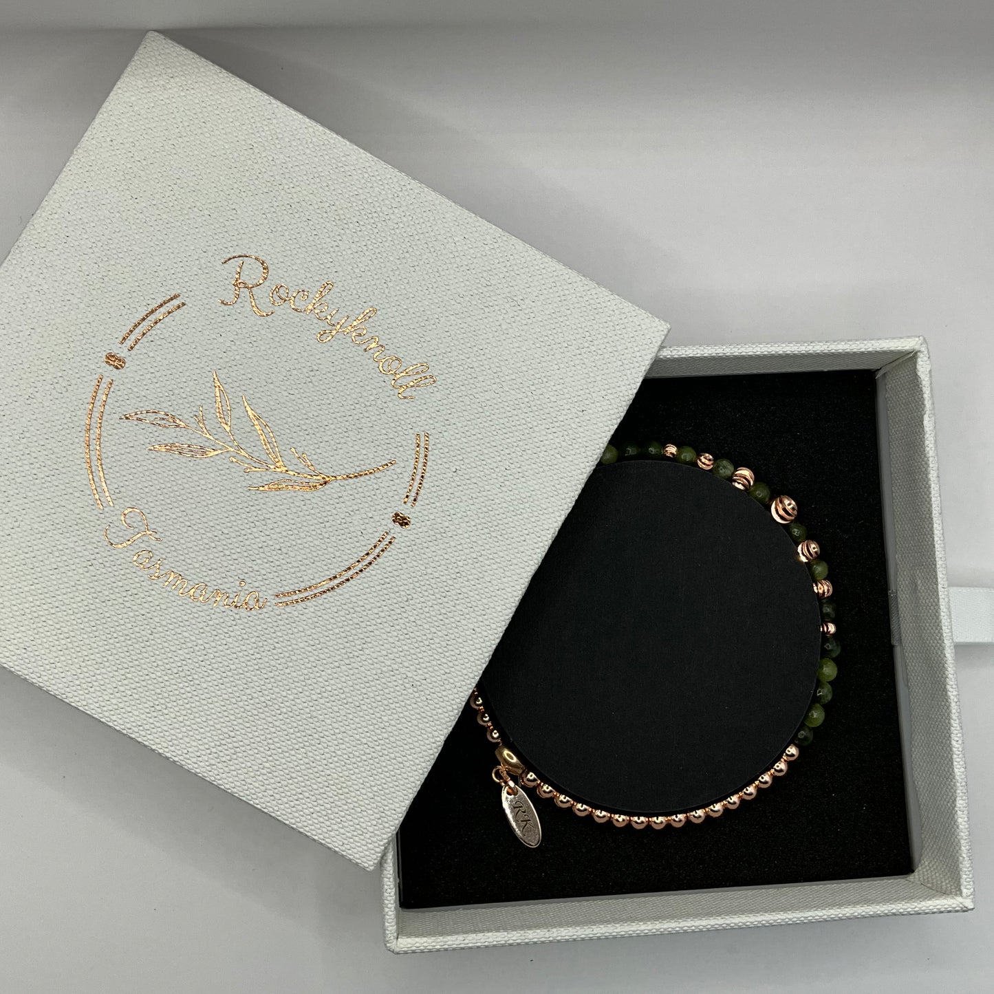 Rose Jade Bracelet