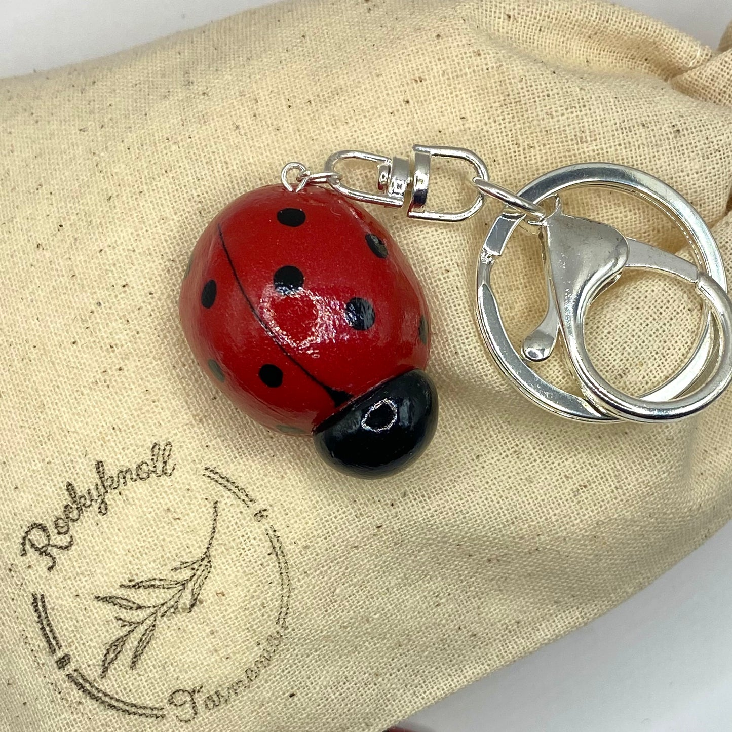 Ladybug Keychain