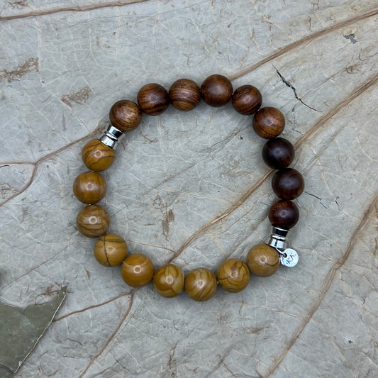 Rustic Wood Bracelet
